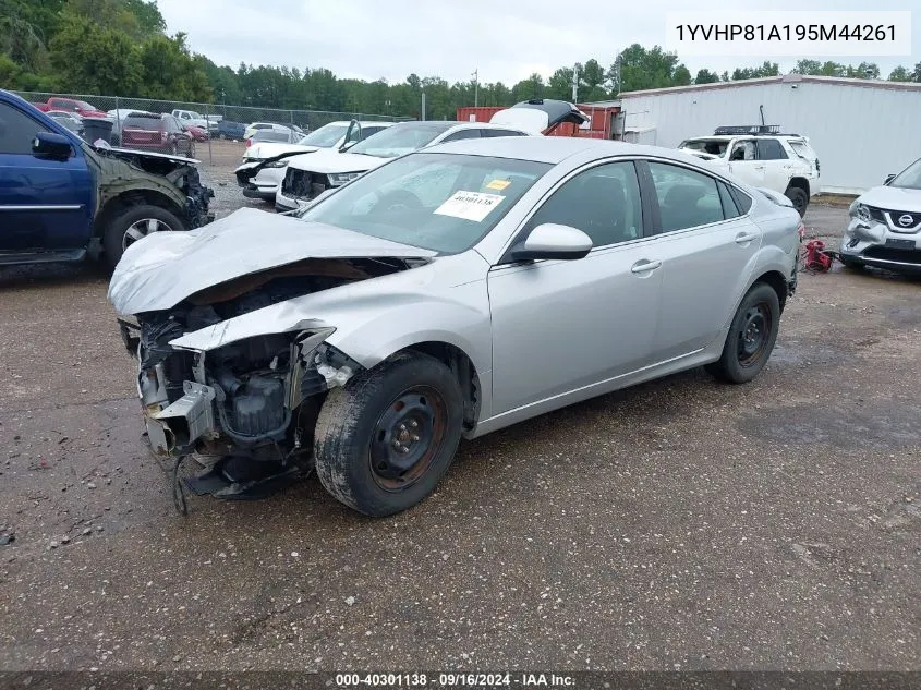 2009 Mazda Mazda6 I Sport VIN: 1YVHP81A195M44261 Lot: 40301138