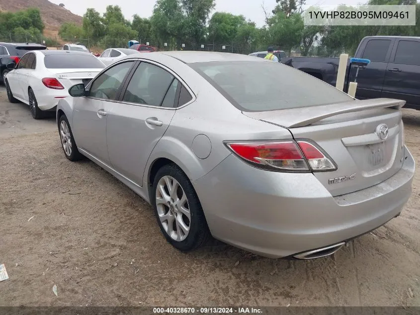 1YVHP82B095M09461 2009 Mazda Mazda6 S Touring