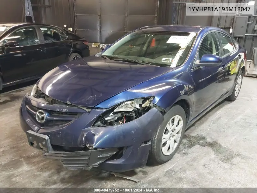 2009 Mazda Mazda6 I Sport VIN: 1YVHP81A195M18047 Lot: 40479752