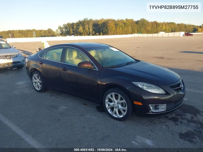 1YVHP82B895M27755 2009 Mazda Mazda6 S Touring