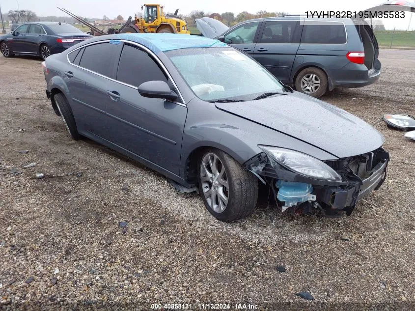 2009 Mazda Mazda6 S Grand Touring VIN: 1YVHP82B195M35583 Lot: 40858131