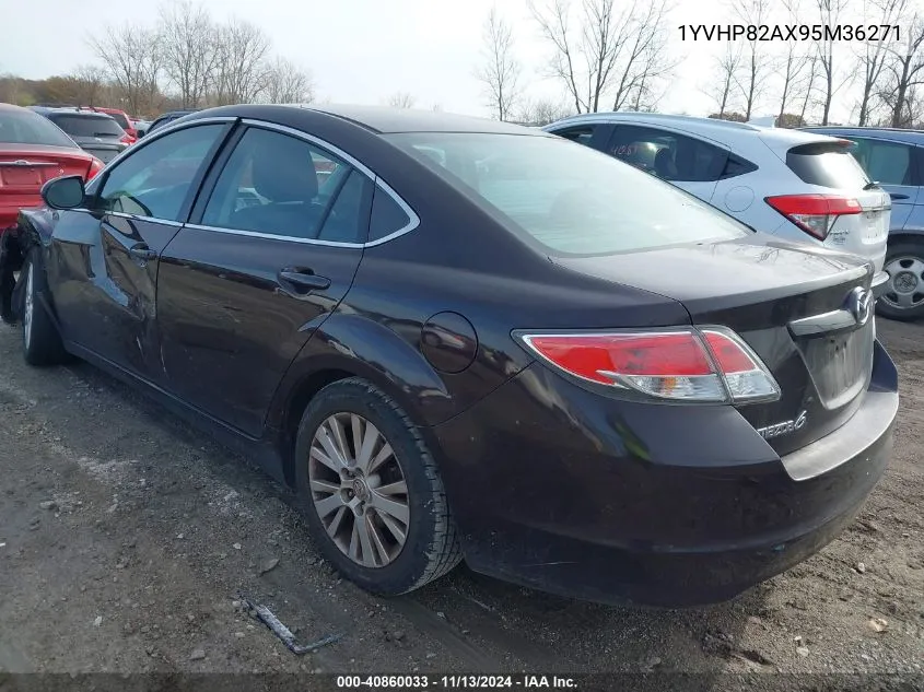 2009 Mazda Mazda6 I Touring VIN: 1YVHP82AX95M36271 Lot: 40860033