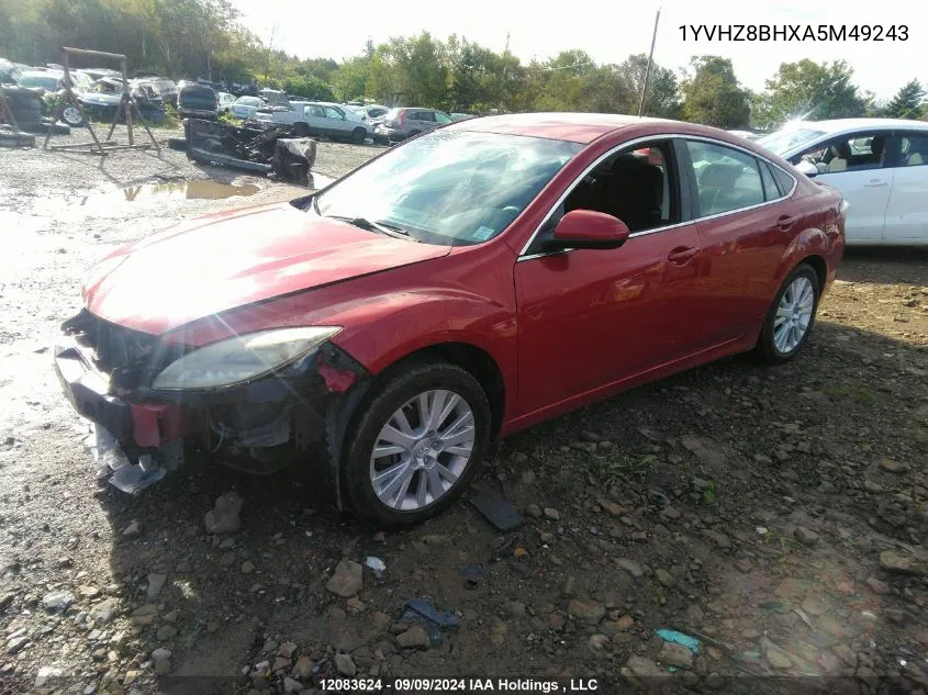 2010 Mazda Mazda6 VIN: 1YVHZ8BHXA5M49243 Lot: 12083624