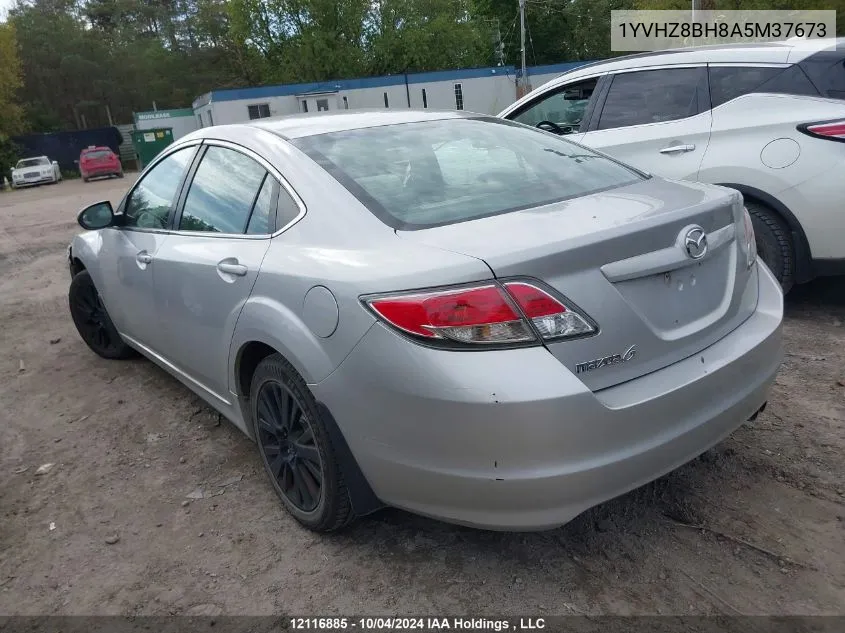 2010 Mazda 6 I VIN: 1YVHZ8BH8A5M37673 Lot: 12116885