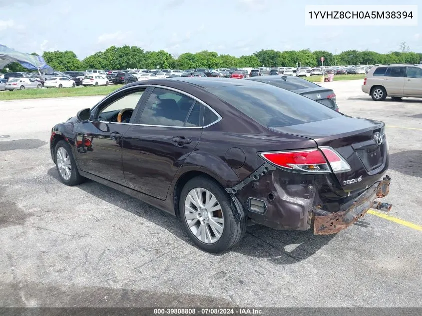 1YVHZ8CH0A5M38394 2010 Mazda Mazda6 I Touring