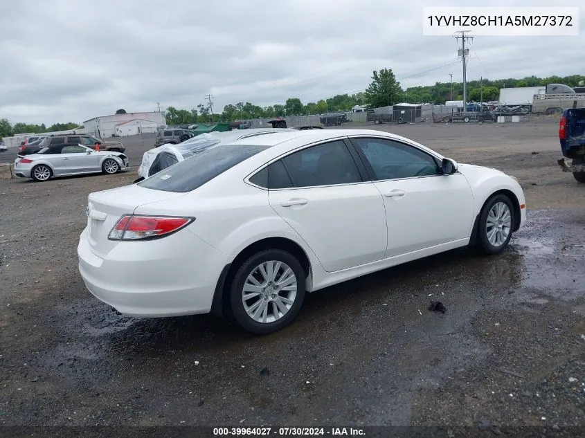 2010 Mazda Mazda6 I Grand Touring/I Touring/I Touring Plus VIN: 1YVHZ8CH1A5M27372 Lot: 39964027