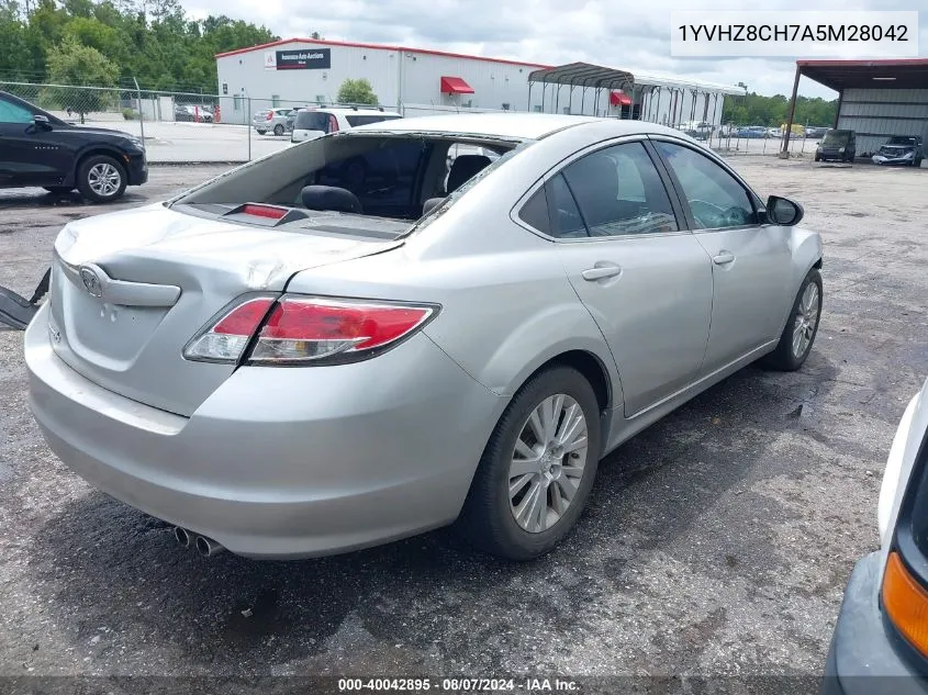 2010 Mazda Mazda6 I Touring VIN: 1YVHZ8CH7A5M28042 Lot: 40042895