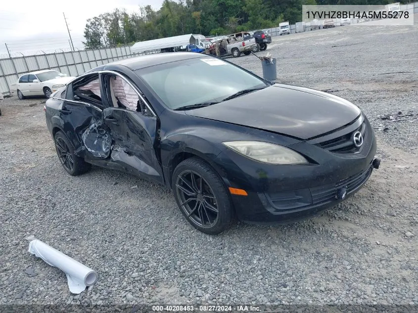 2010 Mazda Mazda6 I Sport VIN: 1YVHZ8BH4A5M55278 Lot: 40208453