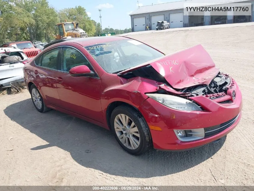 2010 Mazda Mazda6 I Touring Plus VIN: 1YVHZ8CH4A5M17760 Lot: 40222606