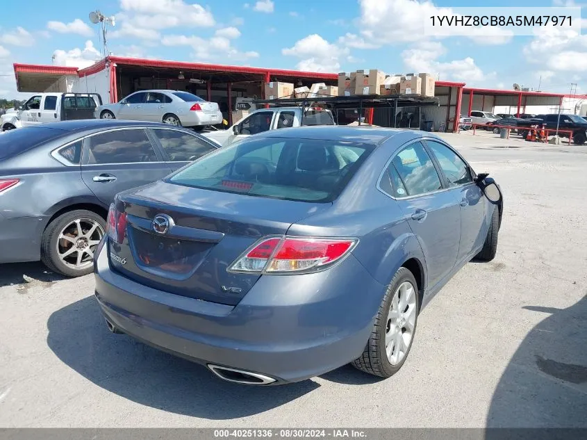 1YVHZ8CB8A5M47971 2010 Mazda Mazda6 S Grand Touring