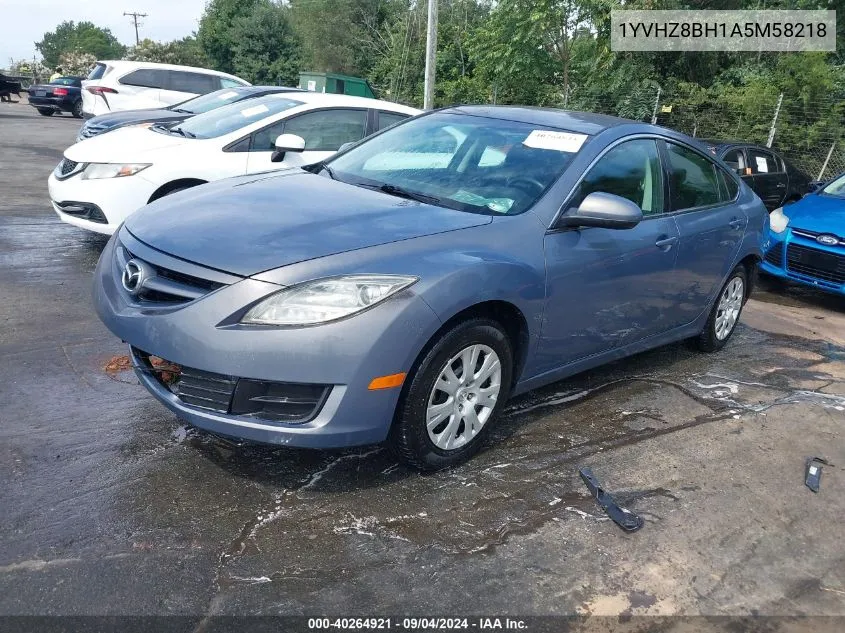 2010 Mazda Mazda6 I Sport VIN: 1YVHZ8BH1A5M58218 Lot: 40264921