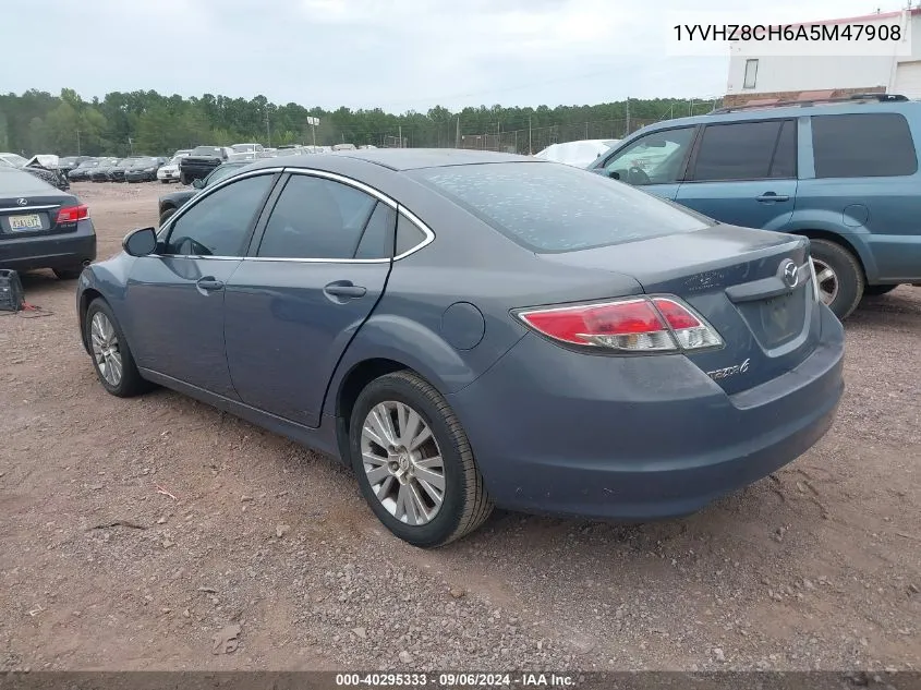 1YVHZ8CH6A5M47908 2010 Mazda Mazda6 I Touring Plus