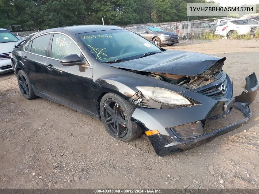 2010 Mazda Mazda6 I Sport VIN: 1YVHZ8BH0A5M45704 Lot: 40333048