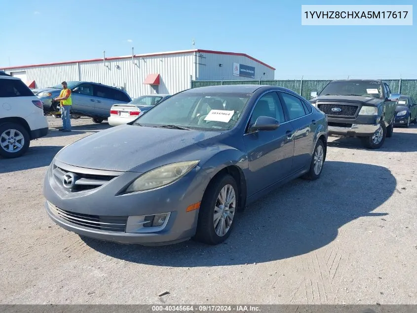 2010 Mazda Mazda6 I Touring Plus VIN: 1YVHZ8CHXA5M17617 Lot: 40345664