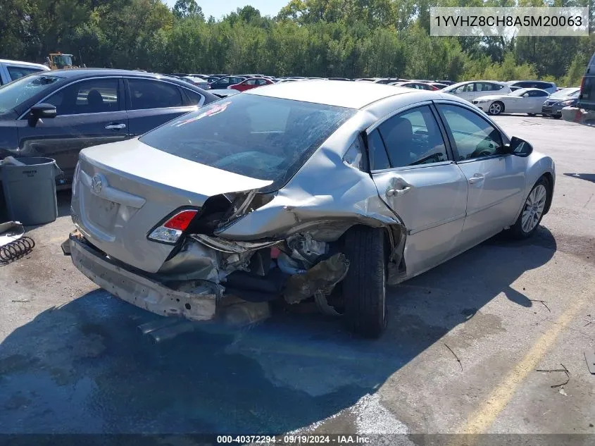 2010 Mazda Mazda6 I Touring Plus VIN: 1YVHZ8CH8A5M20063 Lot: 40372294