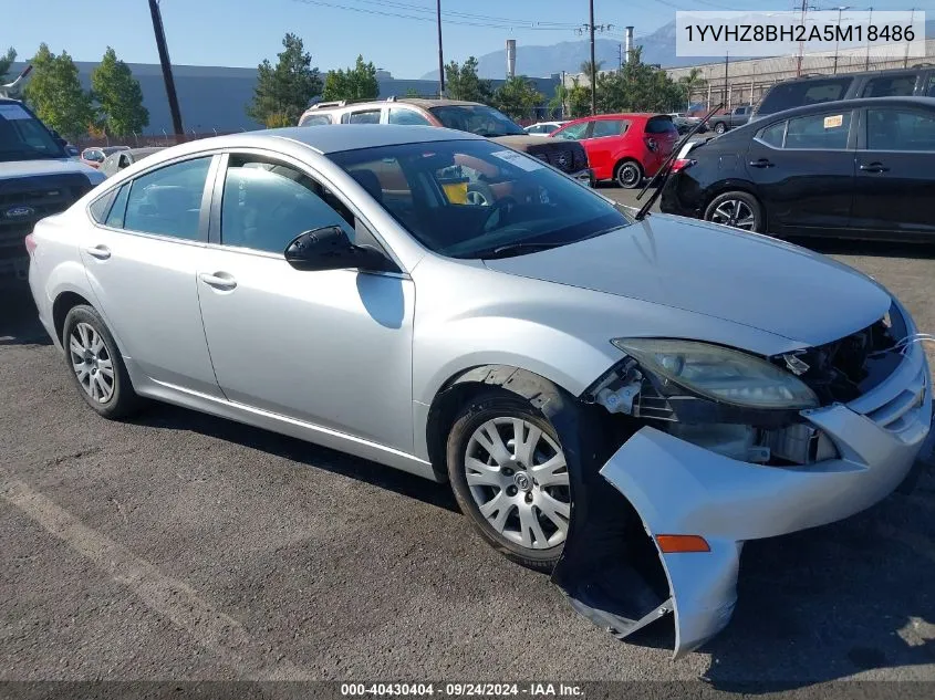 2010 Mazda Mazda6 I Sport VIN: 1YVHZ8BH2A5M18486 Lot: 40430404