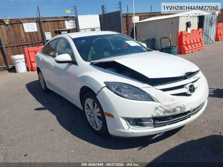 2010 Mazda Mazda6 I Touring VIN: 1YVHZ8CH4A5M27060 Lot: 40451668