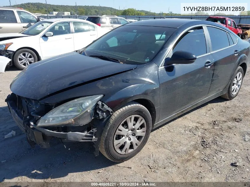 2010 Mazda Mazda6 I Sport VIN: 1YVHZ8BH7A5M12859 Lot: 40505221