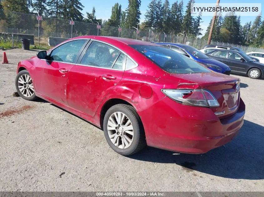 1YVHZ8CH0A5M25158 2010 Mazda Mazda6 I Touring