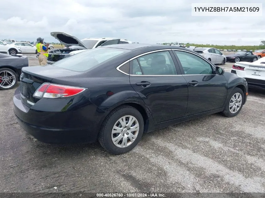 2010 Mazda 6 I VIN: 1YVHZ8BH7A5M21609 Lot: 40526760