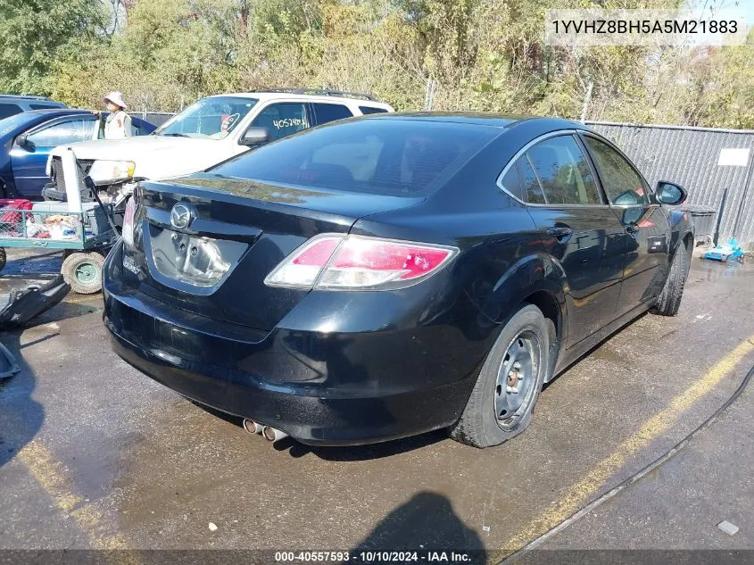 2010 Mazda Mazda6 I Sport VIN: 1YVHZ8BH5A5M21883 Lot: 40557593