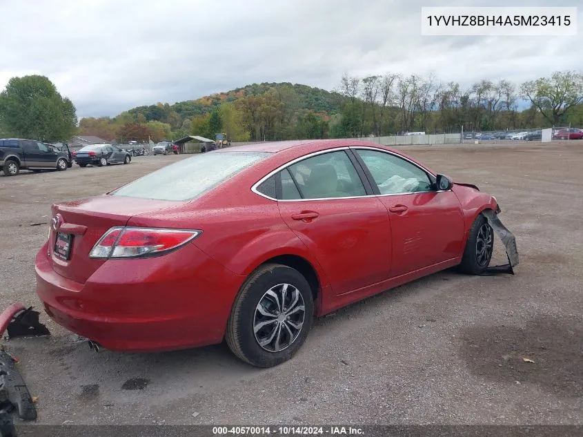 2010 Mazda 6 I VIN: 1YVHZ8BH4A5M23415 Lot: 40570014