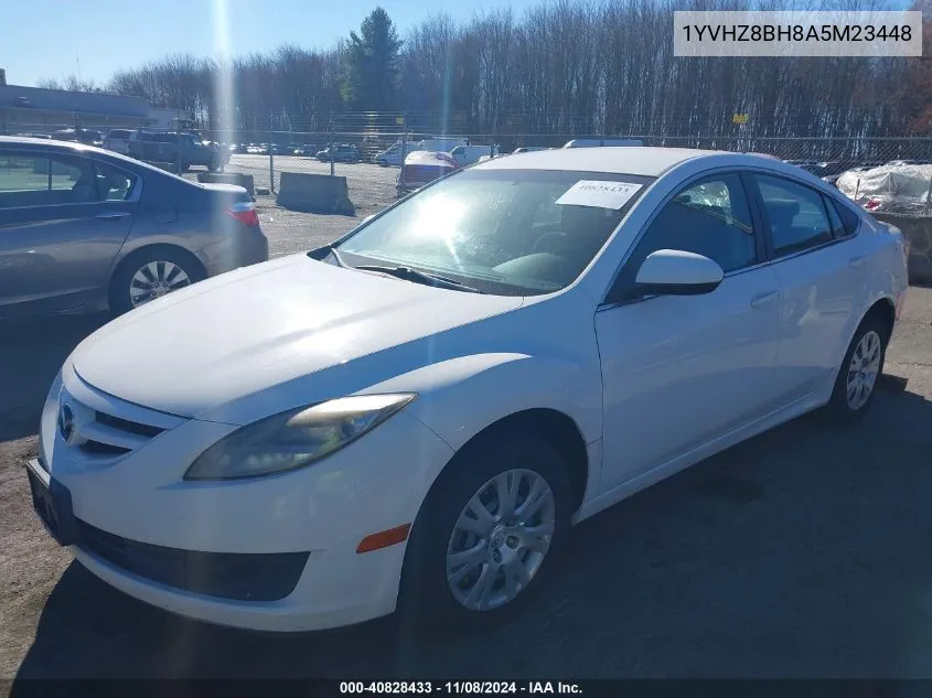 2010 Mazda Mazda6 I Sport VIN: 1YVHZ8BH8A5M23448 Lot: 40828433