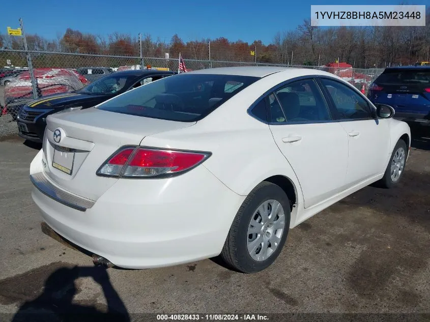 2010 Mazda Mazda6 I Sport VIN: 1YVHZ8BH8A5M23448 Lot: 40828433