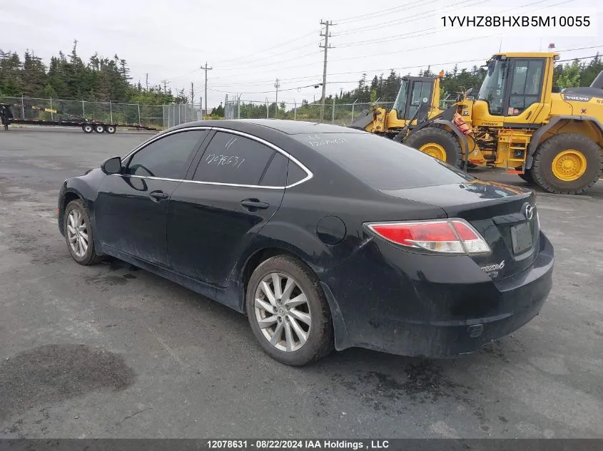 1YVHZ8BHXB5M10055 2011 Mazda 6 I