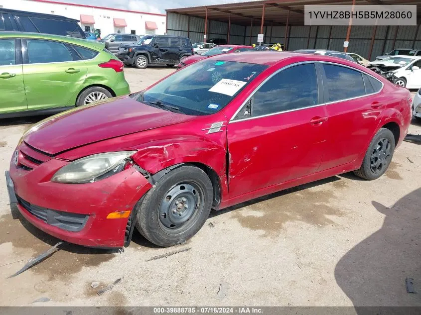 2011 Mazda Mazda6 I Sport VIN: 1YVHZ8BH5B5M28060 Lot: 39888785