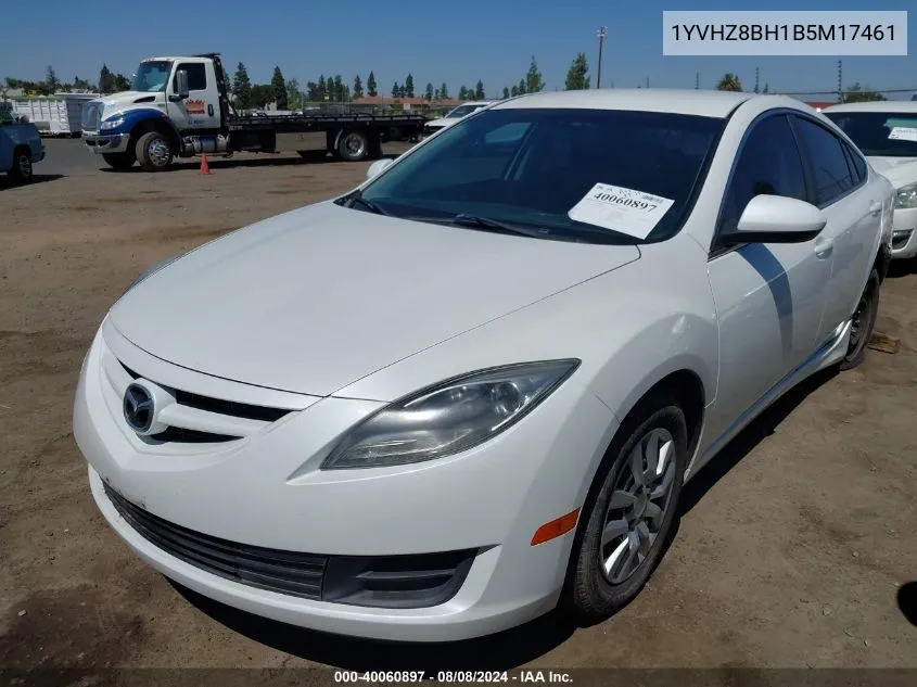 2011 Mazda Mazda6 I Sport VIN: 1YVHZ8BH1B5M17461 Lot: 40060897