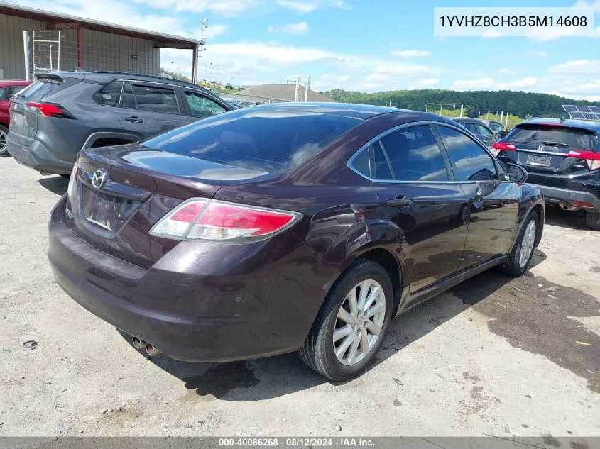 1YVHZ8CH3B5M14608 2011 Mazda Mazda6 I Touring