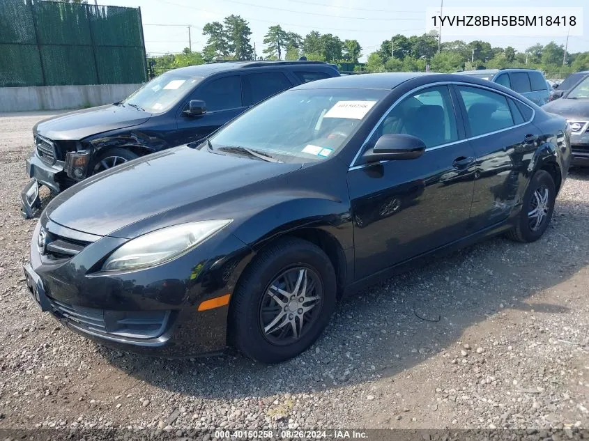 2011 Mazda Mazda6 I Sport VIN: 1YVHZ8BH5B5M18418 Lot: 40150258