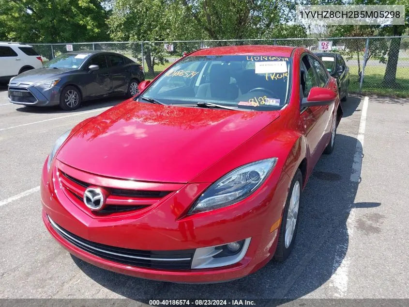 1YVHZ8CH2B5M05298 2011 Mazda Mazda6 I Touring