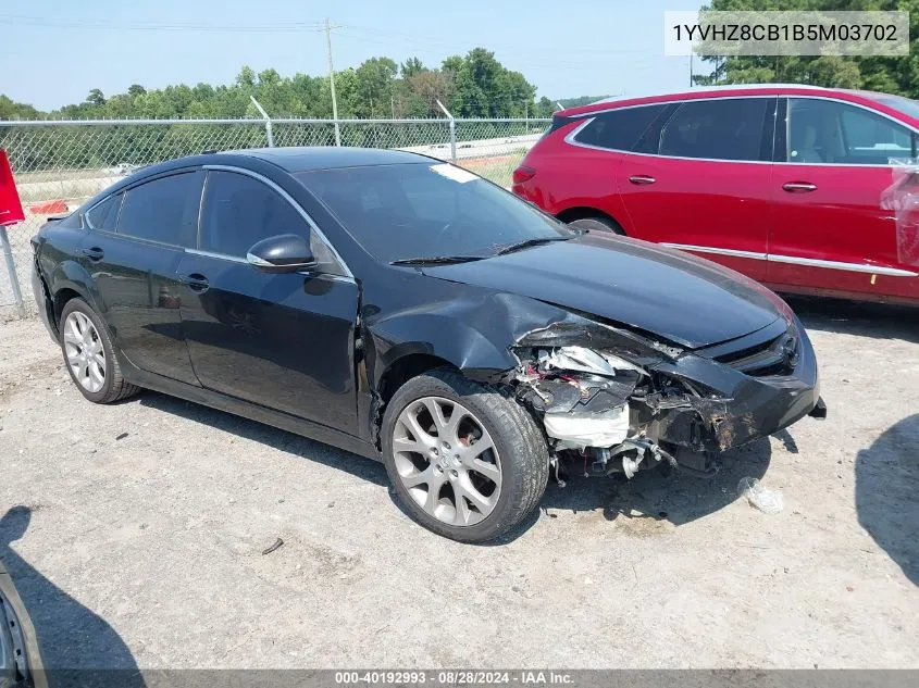 2011 Mazda Mazda6 S Grand Touring VIN: 1YVHZ8CB1B5M03702 Lot: 40192993