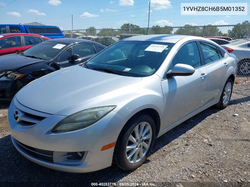 1YVHZ8CH6B5M01352 2011 Mazda Mazda6 I Touring