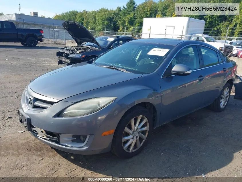 1YVHZ8CH5B5M23424 2011 Mazda Mazda6 I Touring Plus