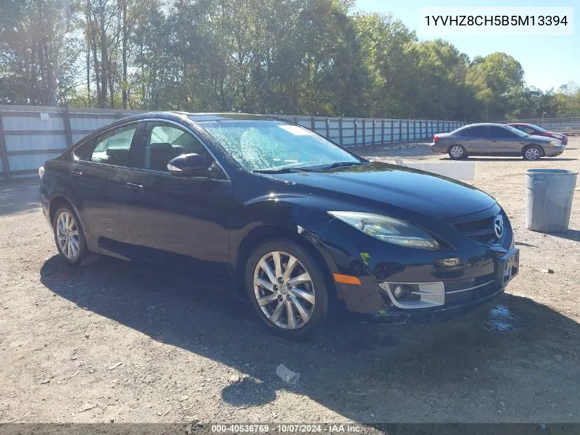 2011 Mazda Mazda6 I Touring Plus VIN: 1YVHZ8CH5B5M13394 Lot: 40536769