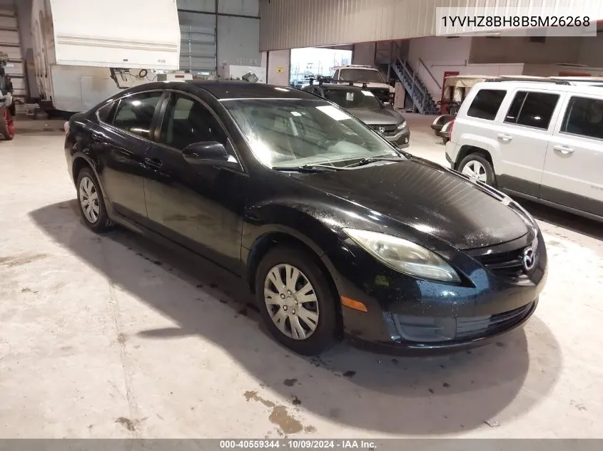 2011 Mazda Mazda6 I Sport VIN: 1YVHZ8BH8B5M26268 Lot: 40559344