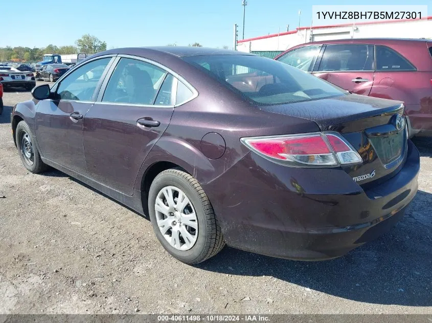 2011 Mazda Mazda6 I Sport VIN: 1YVHZ8BH7B5M27301 Lot: 40611498