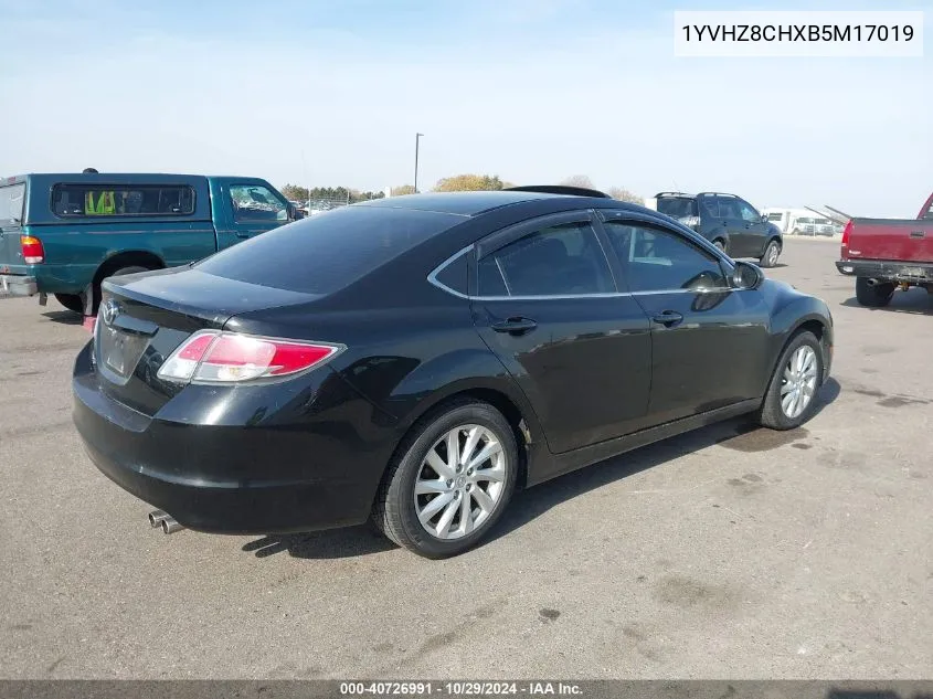 2011 Mazda Mazda6 I Touring VIN: 1YVHZ8CHXB5M17019 Lot: 40726991