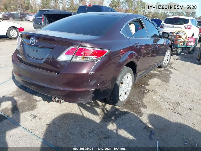 2011 Mazda Mazda6 I Touring VIN: 1YVHZ8CH4B5M15928 Lot: 40825426