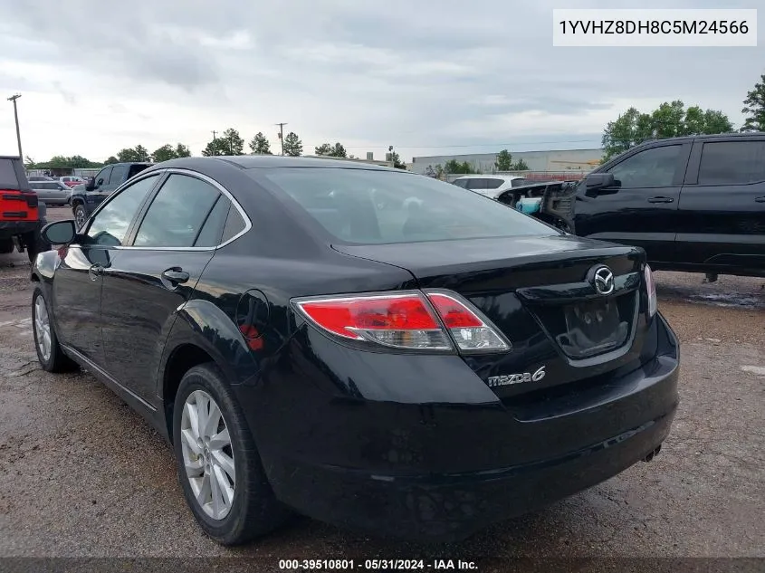 1YVHZ8DH8C5M24566 2012 Mazda Mazda6 I Touring