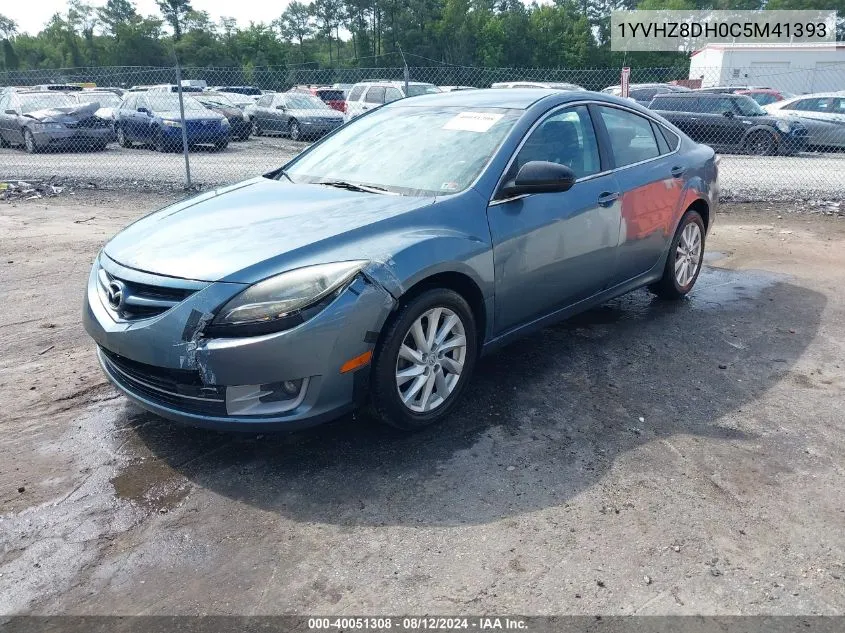 2012 Mazda Mazda6 I Touring VIN: 1YVHZ8DH0C5M41393 Lot: 40051308