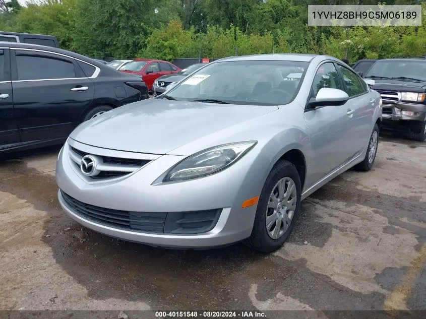 2012 Mazda Mazda6 I Sport VIN: 1YVHZ8BH9C5M06189 Lot: 40151548