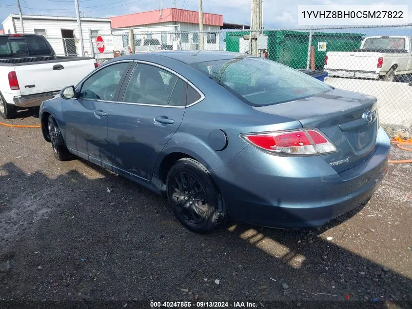 2012 Mazda Mazda6 I Sport VIN: 1YVHZ8BH0C5M27822 Lot: 40247855