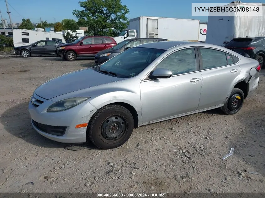 1YVHZ8BH5C5M08148 2012 Mazda Mazda6 I