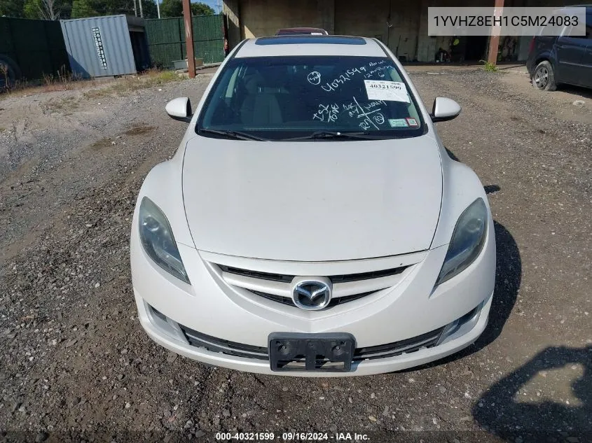 1YVHZ8EH1C5M24083 2012 Mazda 6 I