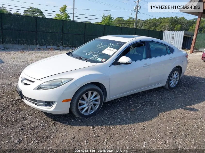 2012 Mazda 6 I VIN: 1YVHZ8EH1C5M24083 Lot: 40321599