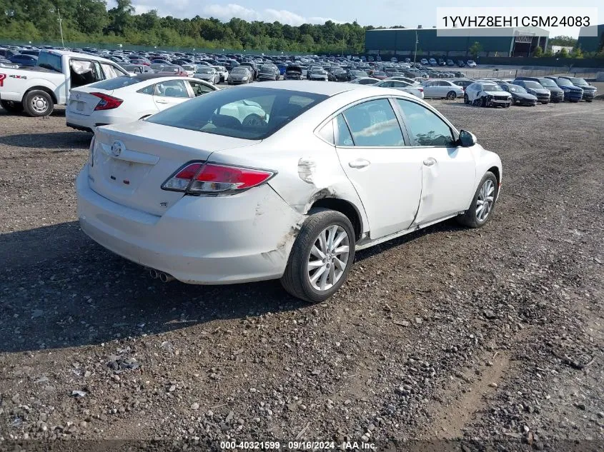 2012 Mazda 6 I VIN: 1YVHZ8EH1C5M24083 Lot: 40321599